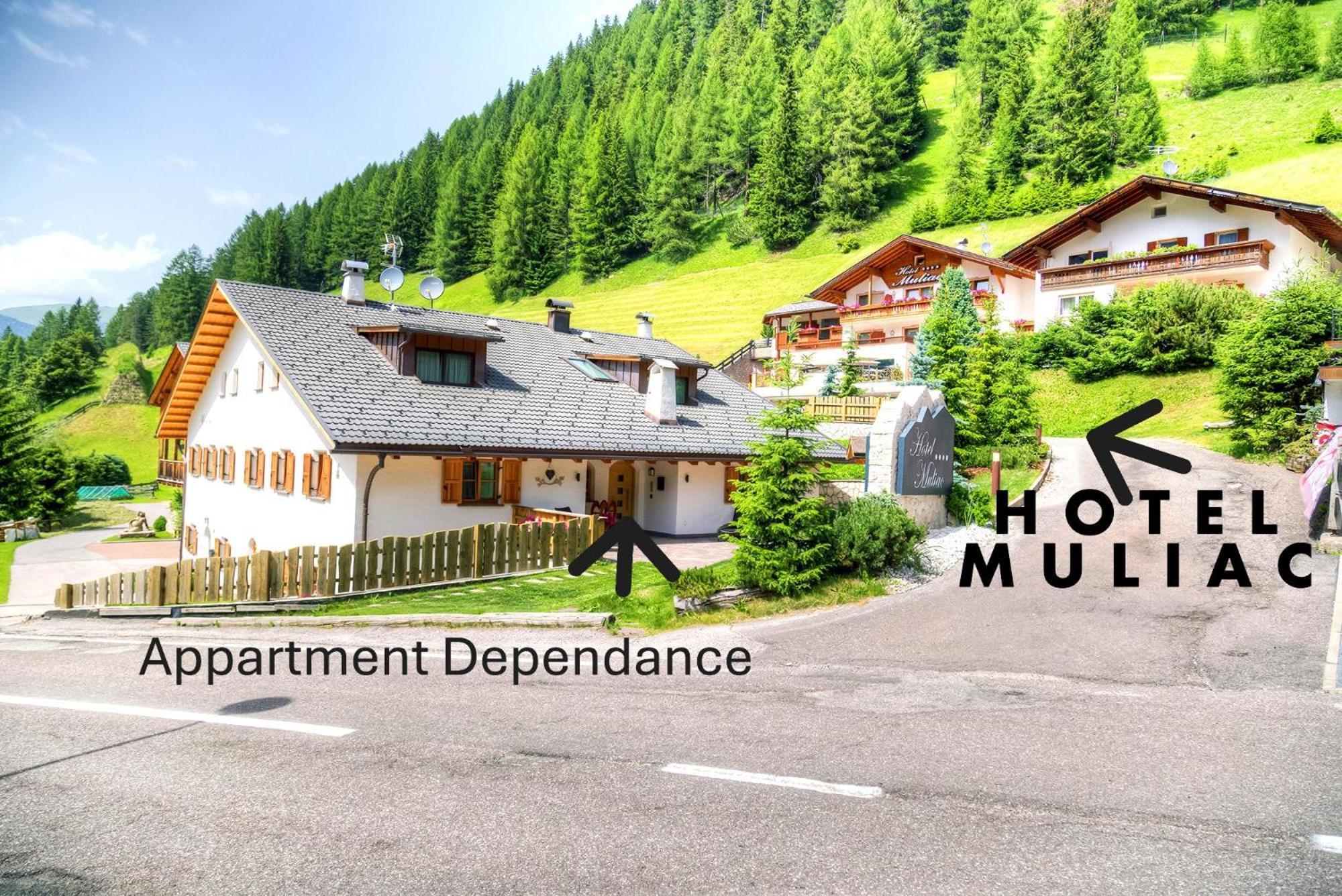 Hotel Muliac セルヴァ・ディ・ヴァル・ガルデーナ エクステリア 写真